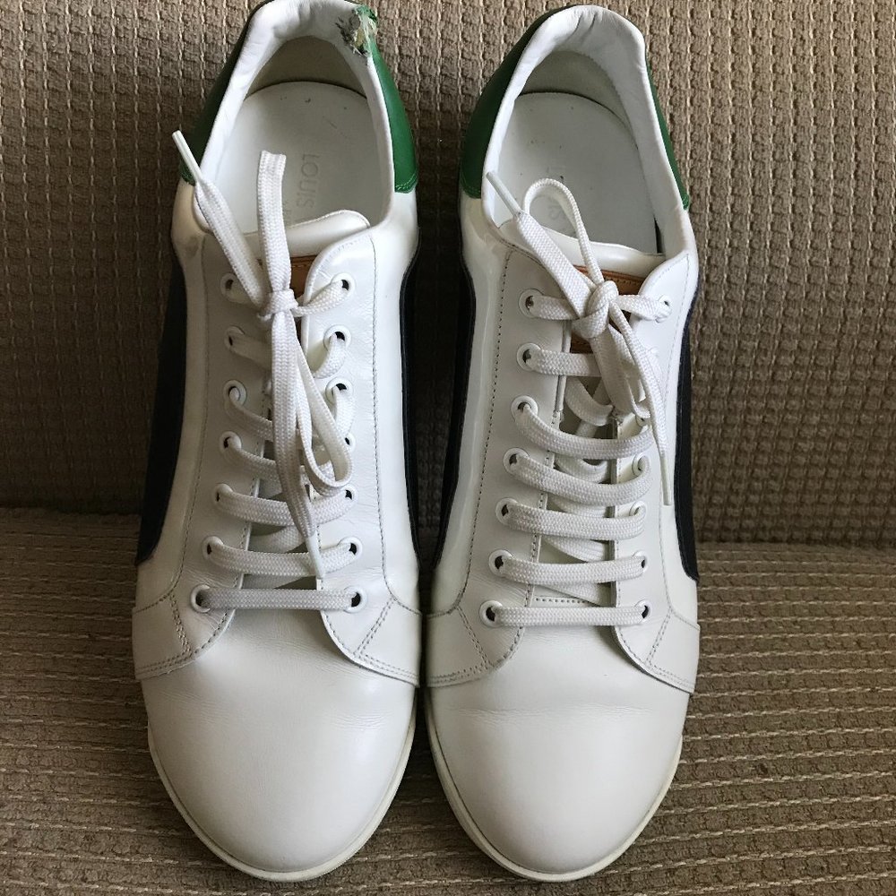 Louis Vuitton Men's 3-Tone Leather Sneakers - Picture 15 of 16